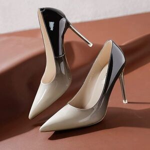 Women's Stiletto High Heel Pumps Closed Pointy Toe Fancy Heel